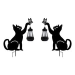 Iron Waterproof Black Solar Lights Li002674