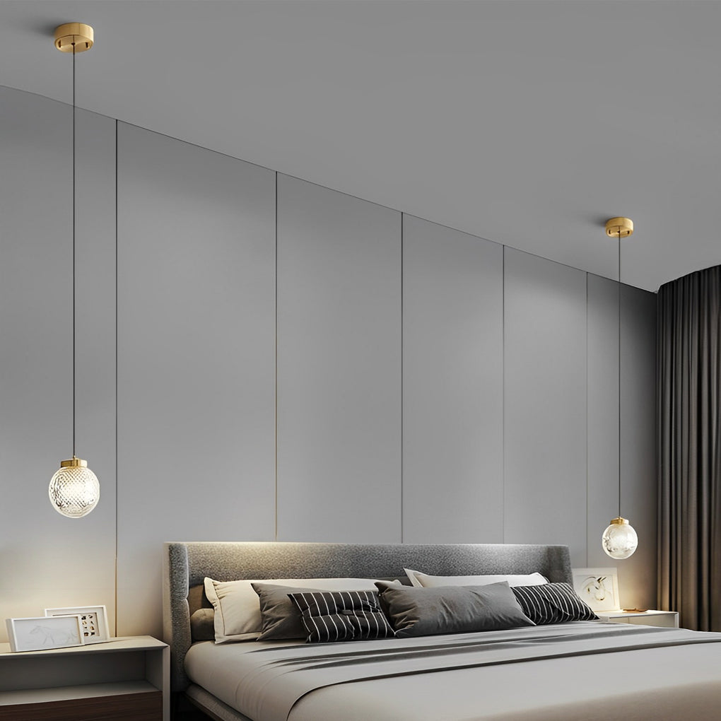 Mini Round Ball Nordic Pendant Light Li002216