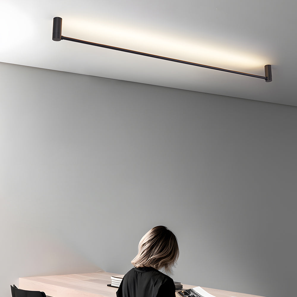 Modern Black Led Linear Ceiling Lights L 23 6 35 5 47 2