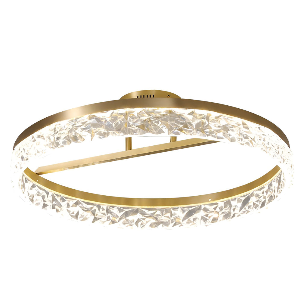 Round Gold Modern Ceiling Lamp Li001958