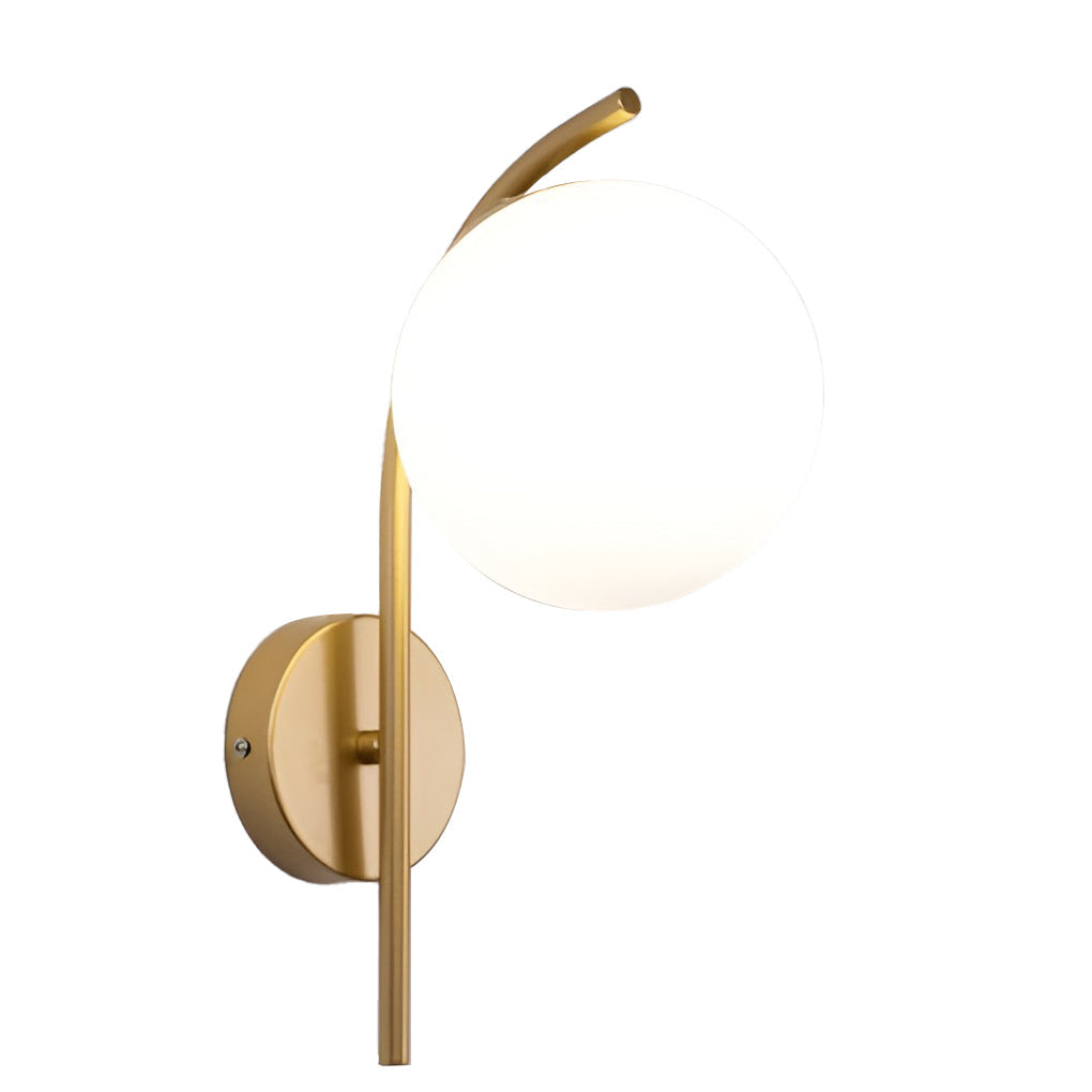 Ball Shaped Led Nordic Plug In Wall Sconce Lighting