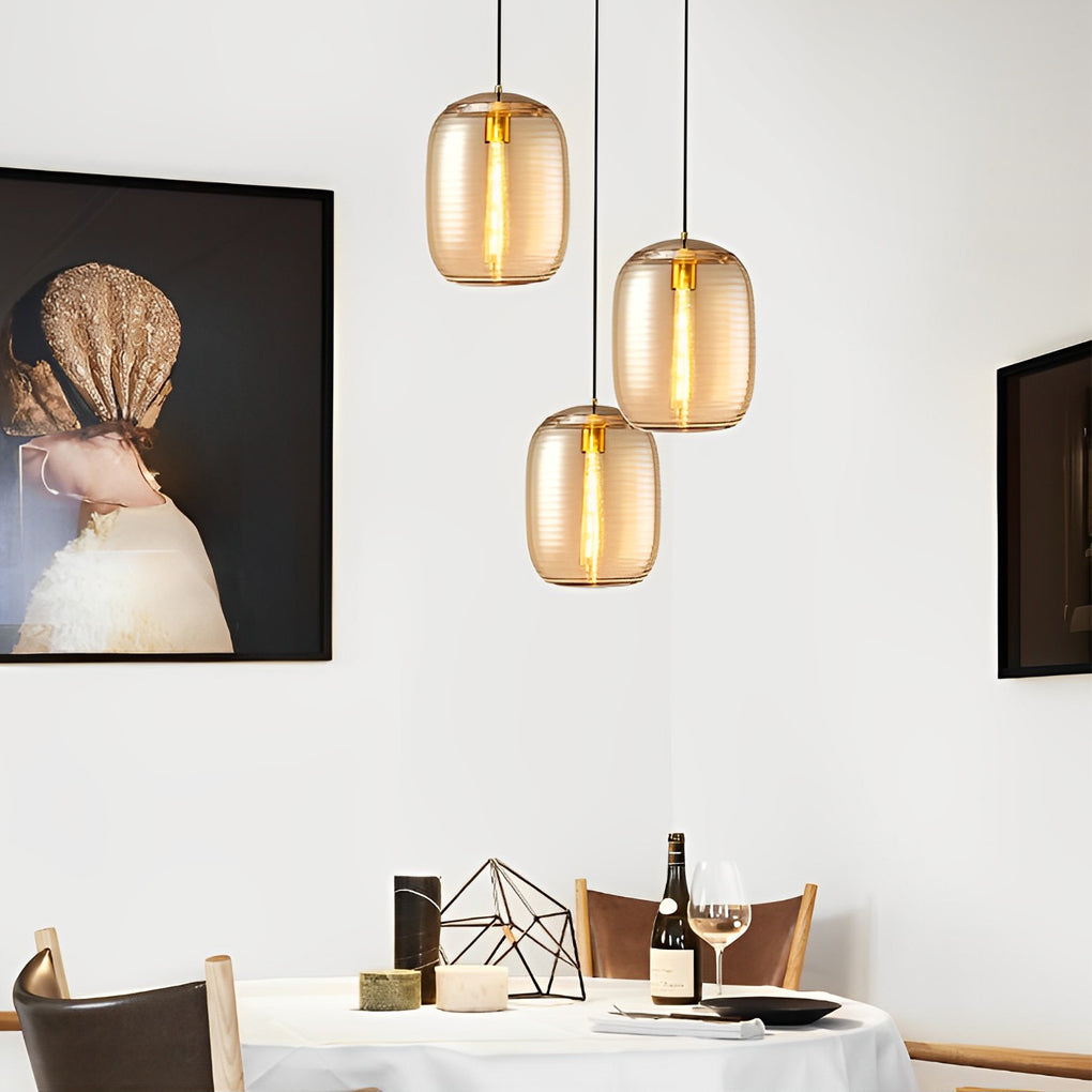 Creative Glass Modern Pendant Light Li002480