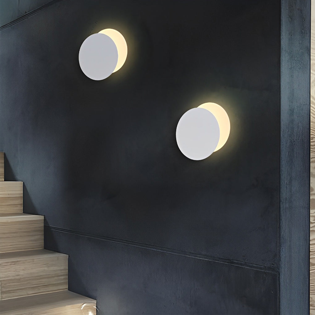 Aurelia 360° Rotating LED Wall Sconce in Matte Black or White