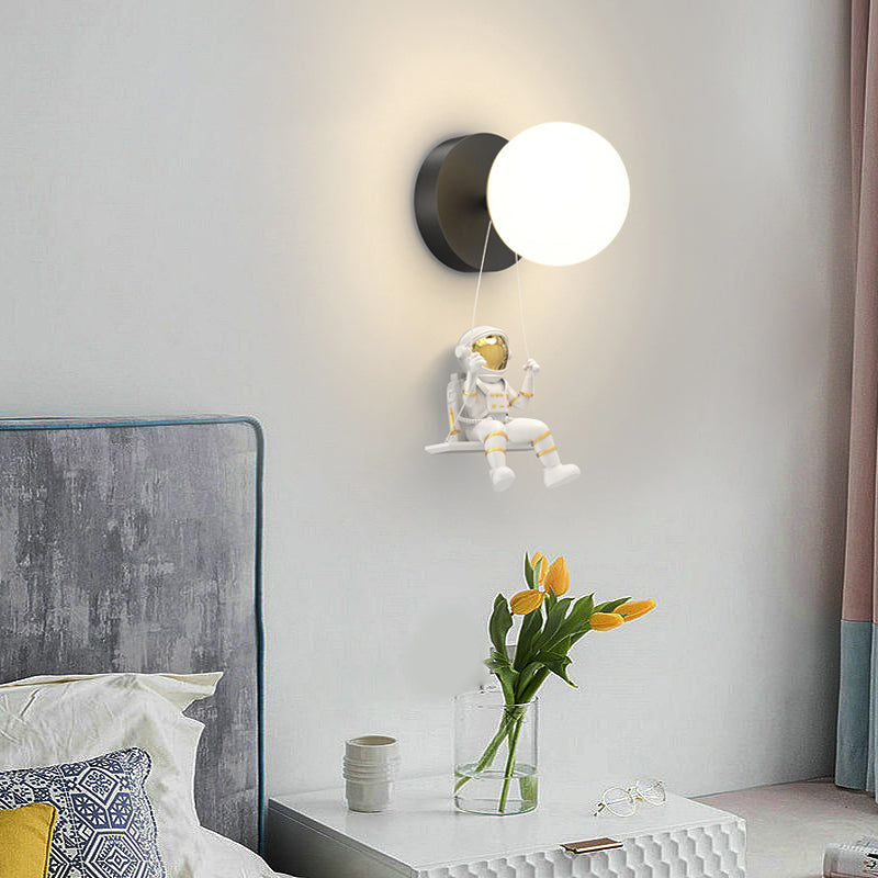 Round Ball Modern Led Wall Light Ha098343