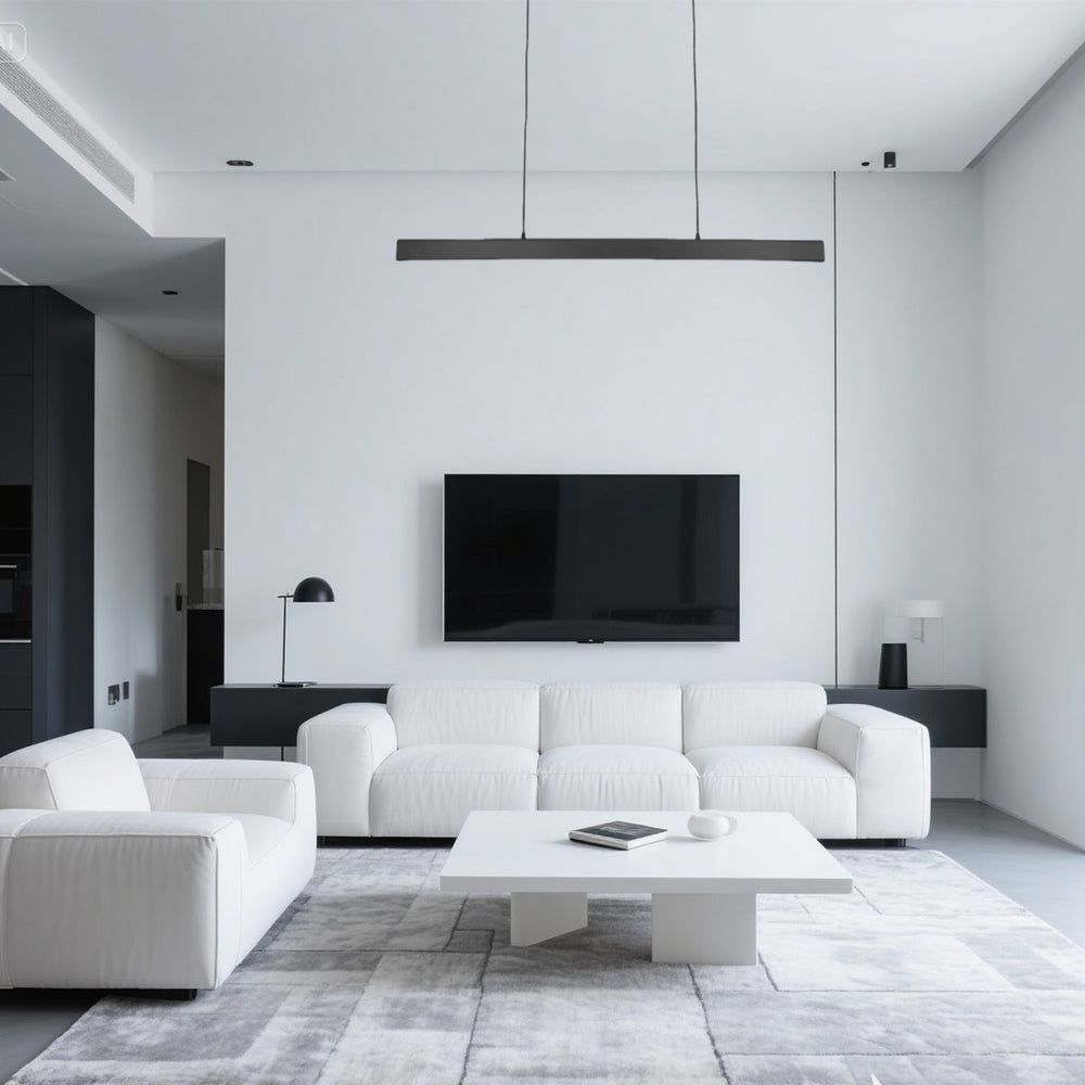 Modern Minimalist Long Strip Chandelier