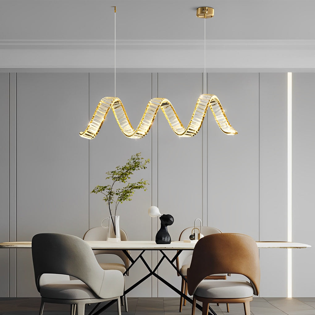 Creative Crystal Dining Room Pendant Light Ha098608