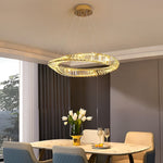 Creative Ring Modern Crystal Chandelier Li001965