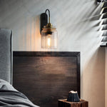 Round Glass Shade Wall Sconce Ha097918