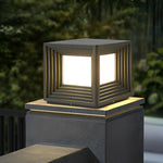 Square Solar Post Caps Light Ha092530