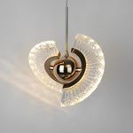Lumina Circle Anodized Acrylic LED Pendant Light for Modern Interiors