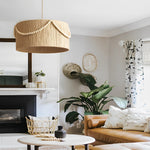 Round Boho Style Pendant Lamp Ha090131
