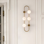 Creative 4 Glass Ball Bubbles Led Post Modern Decorative Wall Sconces Lighting