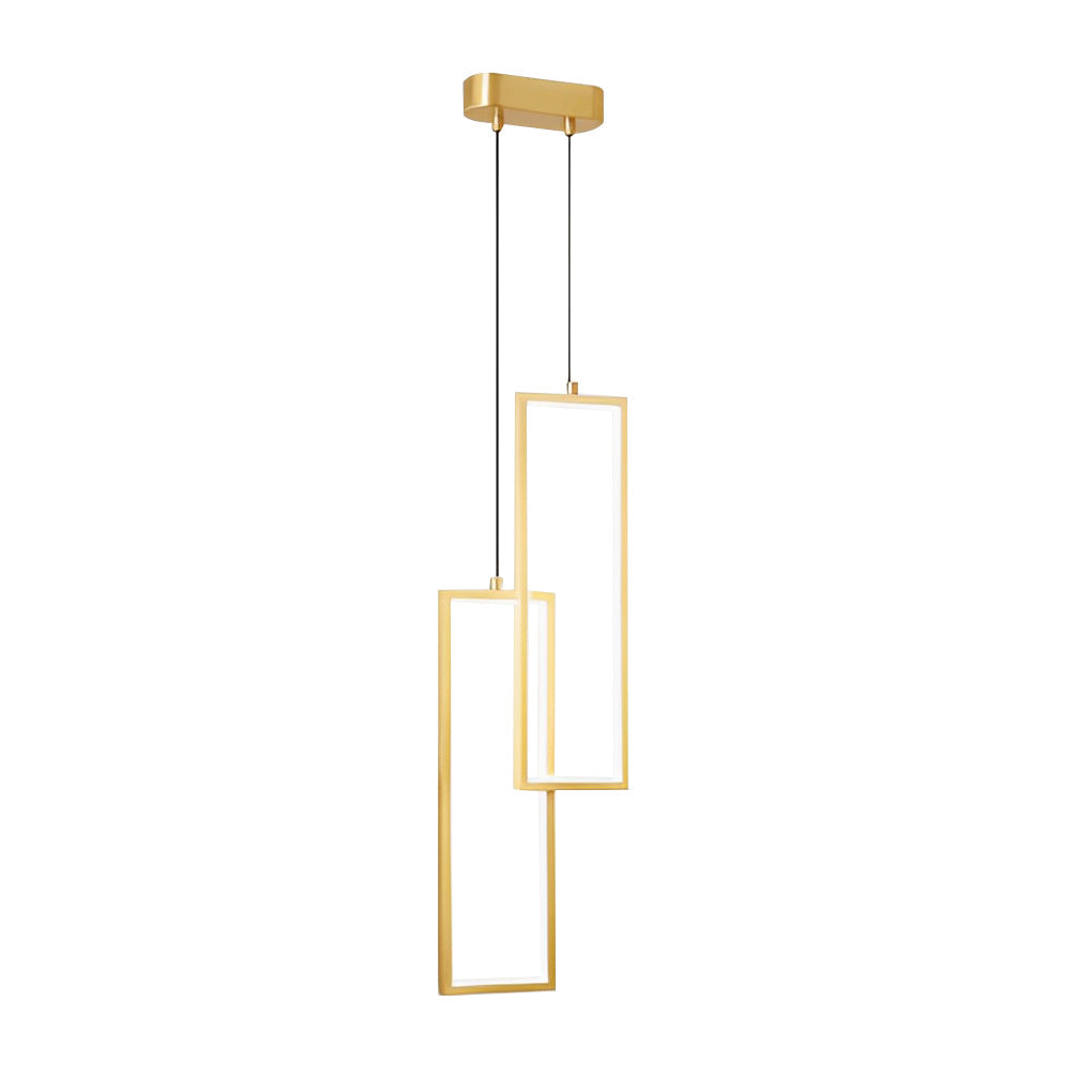 Mini Rectangular Pendant Light Ha082599