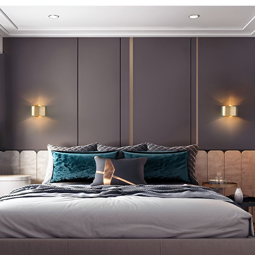 Up And Down Lights Gold Nordic Wall Lamp