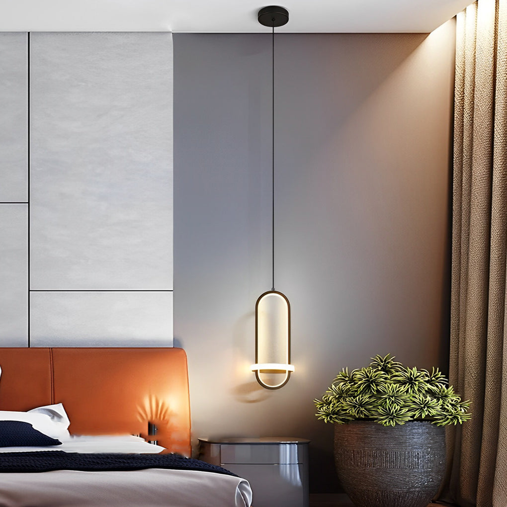 Round Creative Led Nordic Pendant Light Ha084561