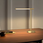 Copper Linear Brass Led Desk Lamp