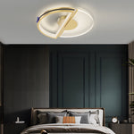 Round Personalized Three Step Dimming Led Modern Ceiling Lights Fixture