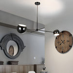 Geometric Linear Electroplating Chandelier Hanging Ceiling Lights