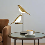 Chic Double Bird Table Lamp