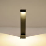 Modern Rectangular LED Pathway Lights for Garden Walkways – 10W, IP65 Waterproof, Black Aluminum