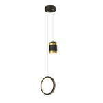 Creative Starry Projection Ring 3 Step Dimming Modern Led Pendant Lights