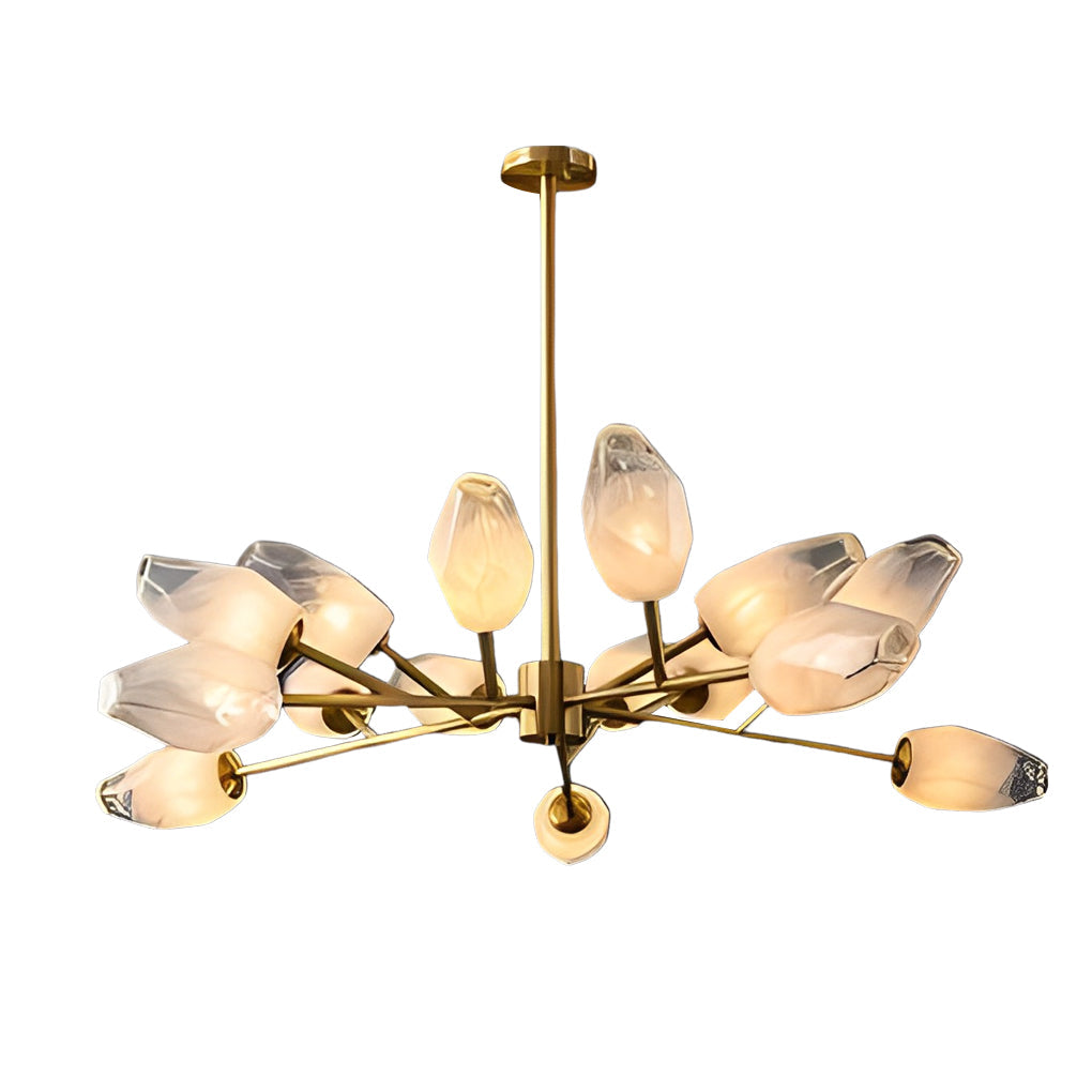 Glass Moleculars Led Chandelier Ha098867