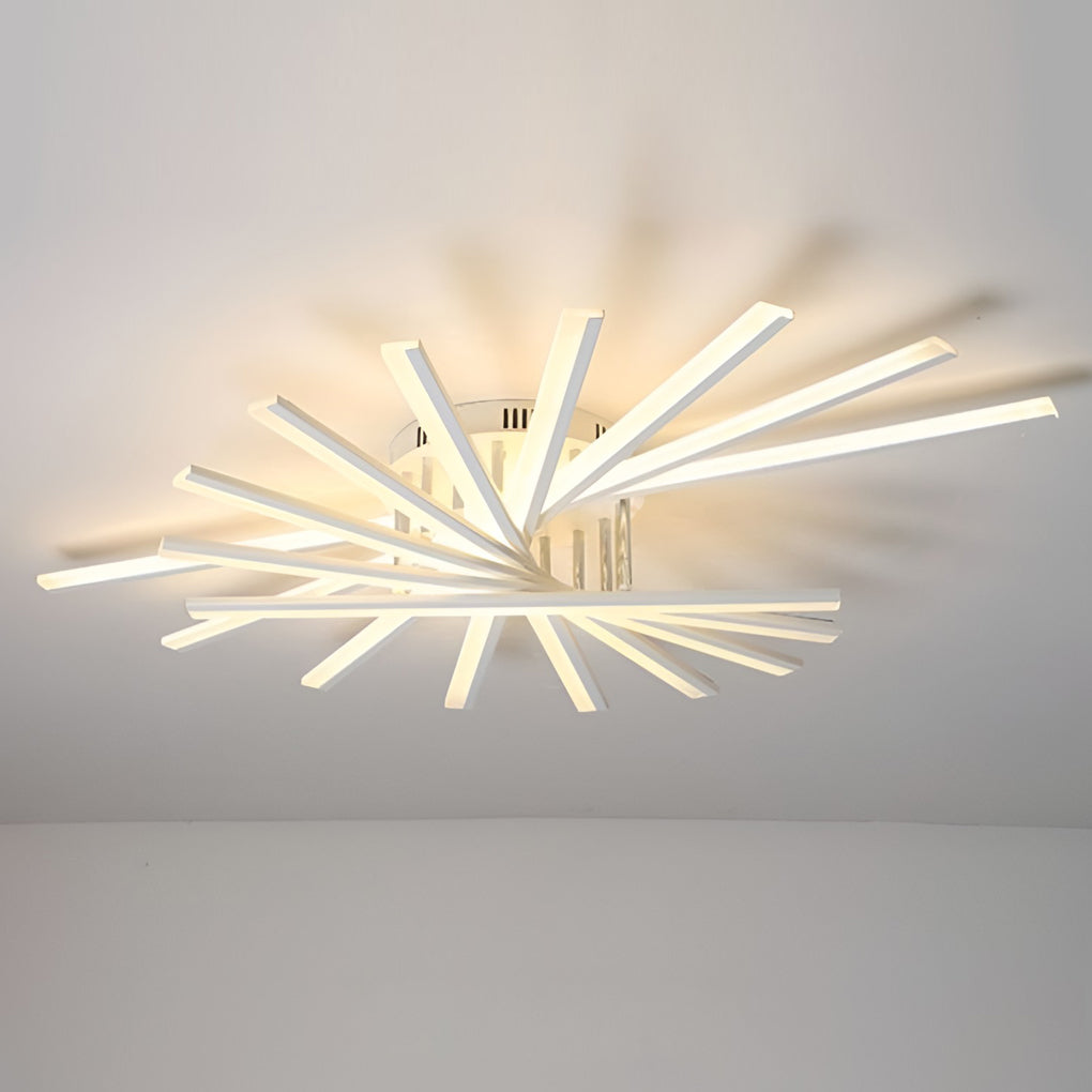 Creative Strip Stepless Dimming Led Chandelier Li002021