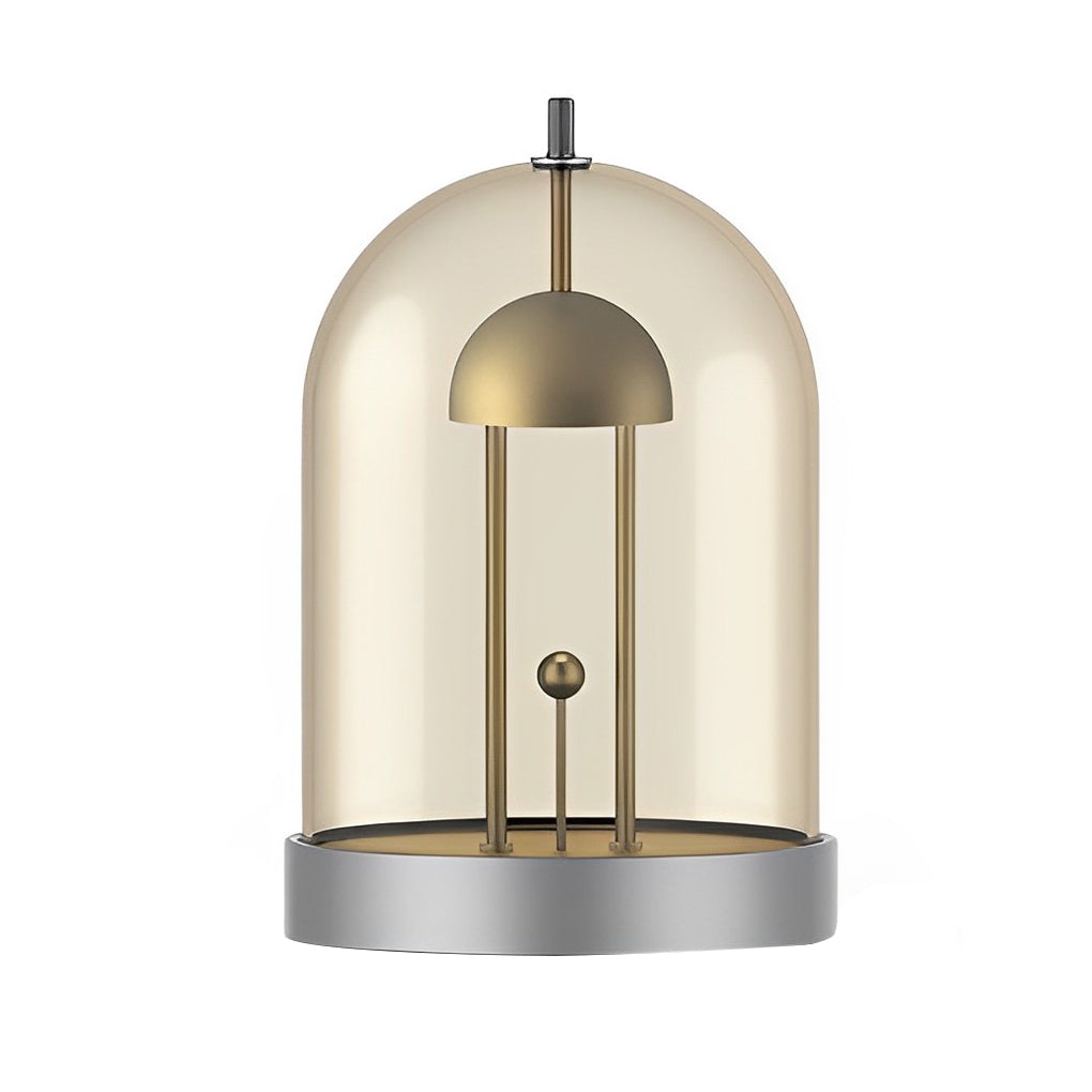 Diy Dome Detachable Smoked Glass Table Ambient Lamp