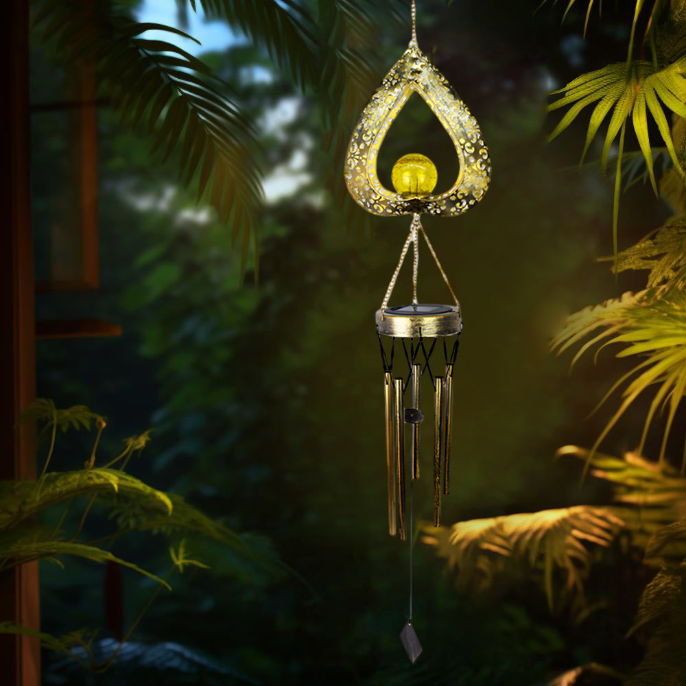 Iron Waterproof Hanging Solar Pendant Light Li002670