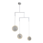 3 6 9 Light White Focus Led Chandelier