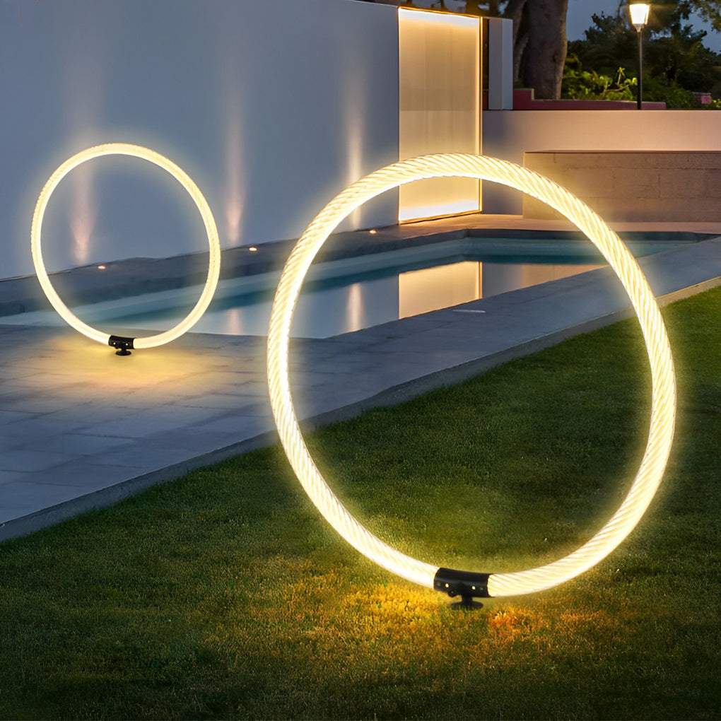Ring Minimalist Landscape Lighting Ha079958
