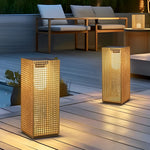 Square Hollow Solar Pathway Light Ha092947