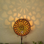 Round Hollow Waterproof Solar Light Li002669