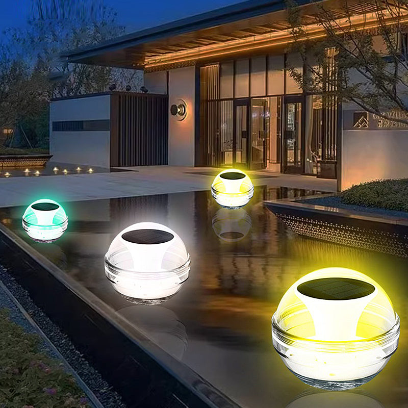 Round Light Control Solar Pool Lights Li002572