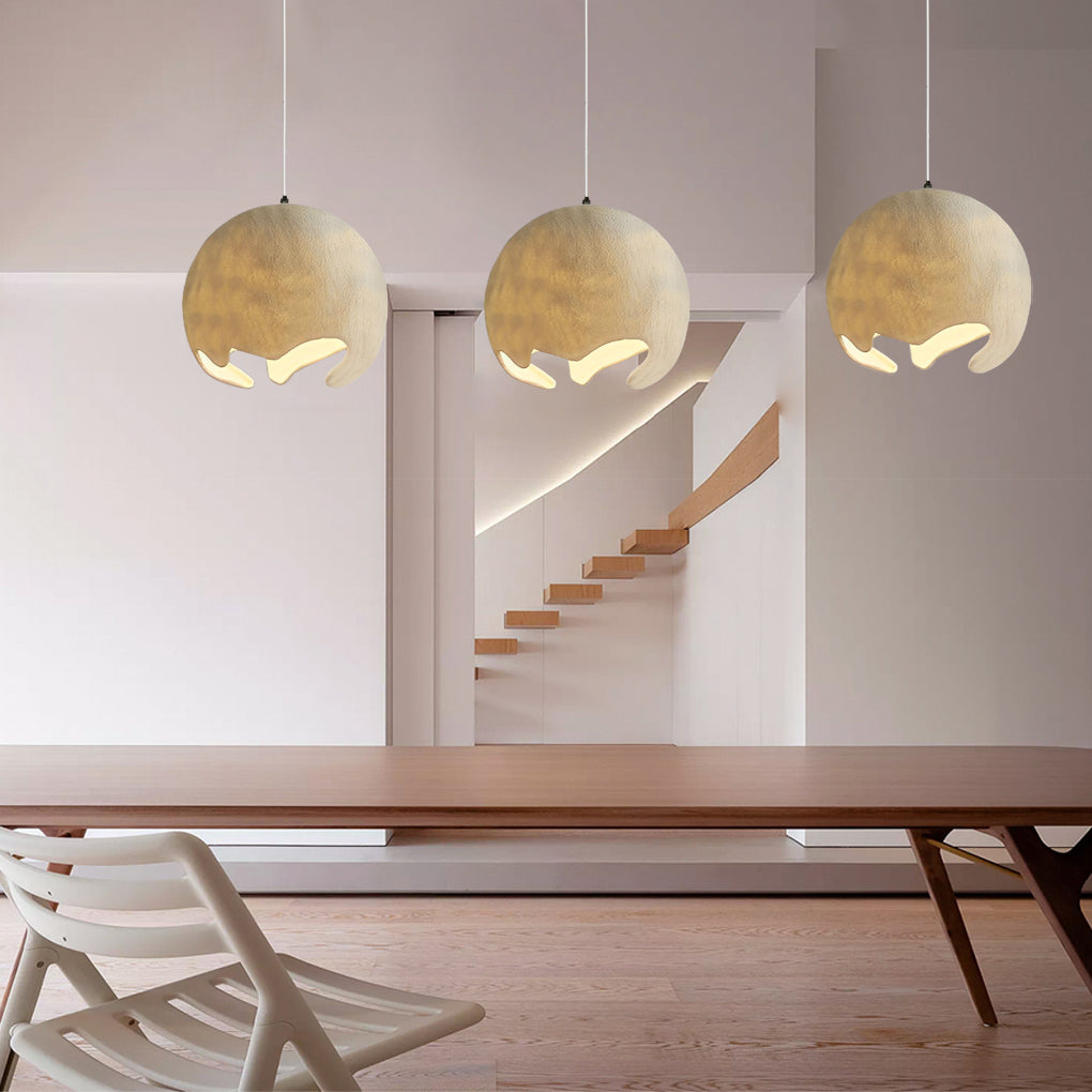 Ball Japanese Style Pendant Light Ha089349