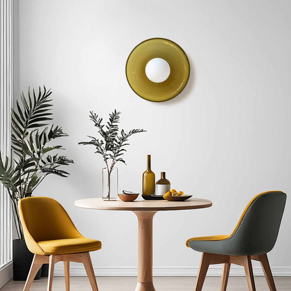 Modern Round Flush Mount Ceiling Light