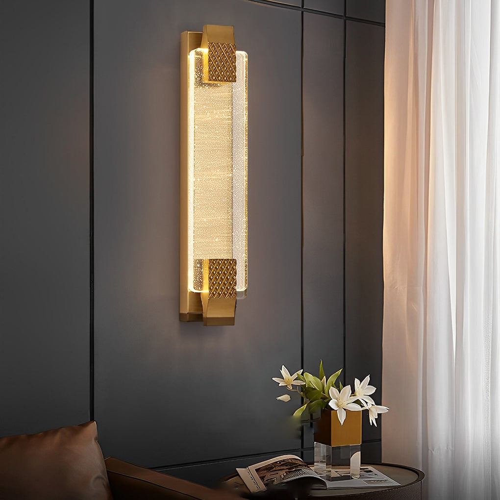 Crystal Bubbles Led Wall Light Ha090632