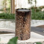 7 3 Inch H Metal Cut Out Solar Outdoor Lantern