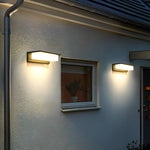 Rectangular Solar Wall Lamp Li002371