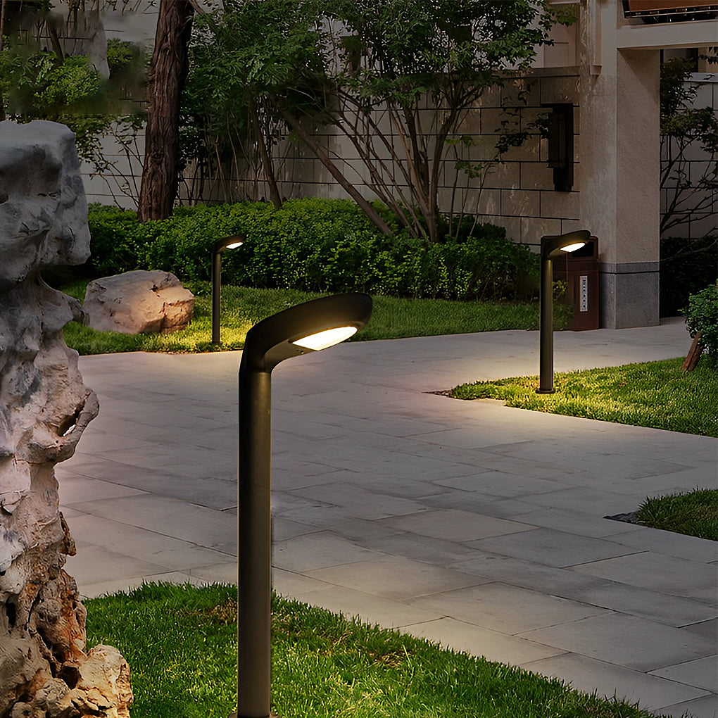 Waterproof Led Black Garden Lamp Ha081770