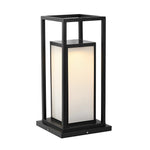 Outdoor Solar Fence Post Lights Ha077814