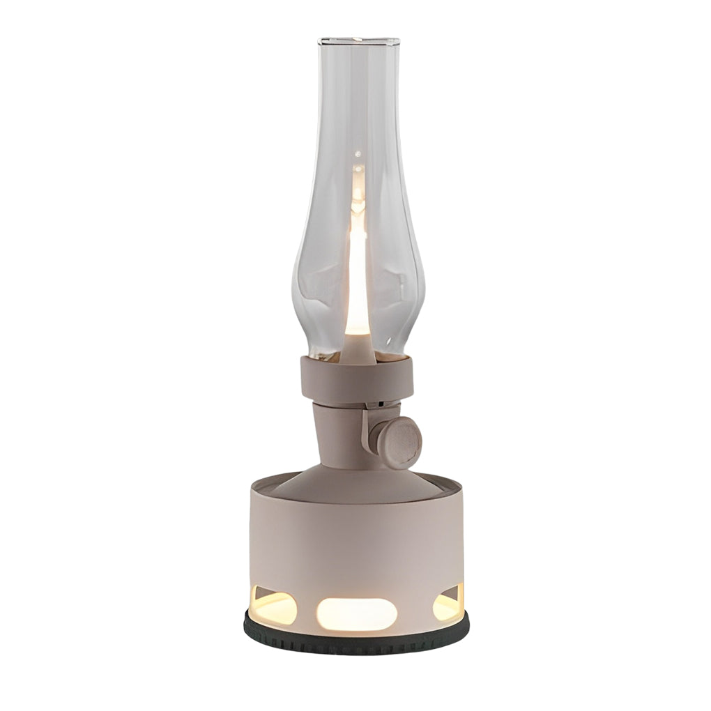 Modern Battery Operated Kerosene Style Led Table Lamp