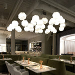 Round Clouds Shaped Pendant Light Li002080