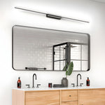 Modern Led Vanity Light Geometric Acrylic Shade 3 Step Dimming