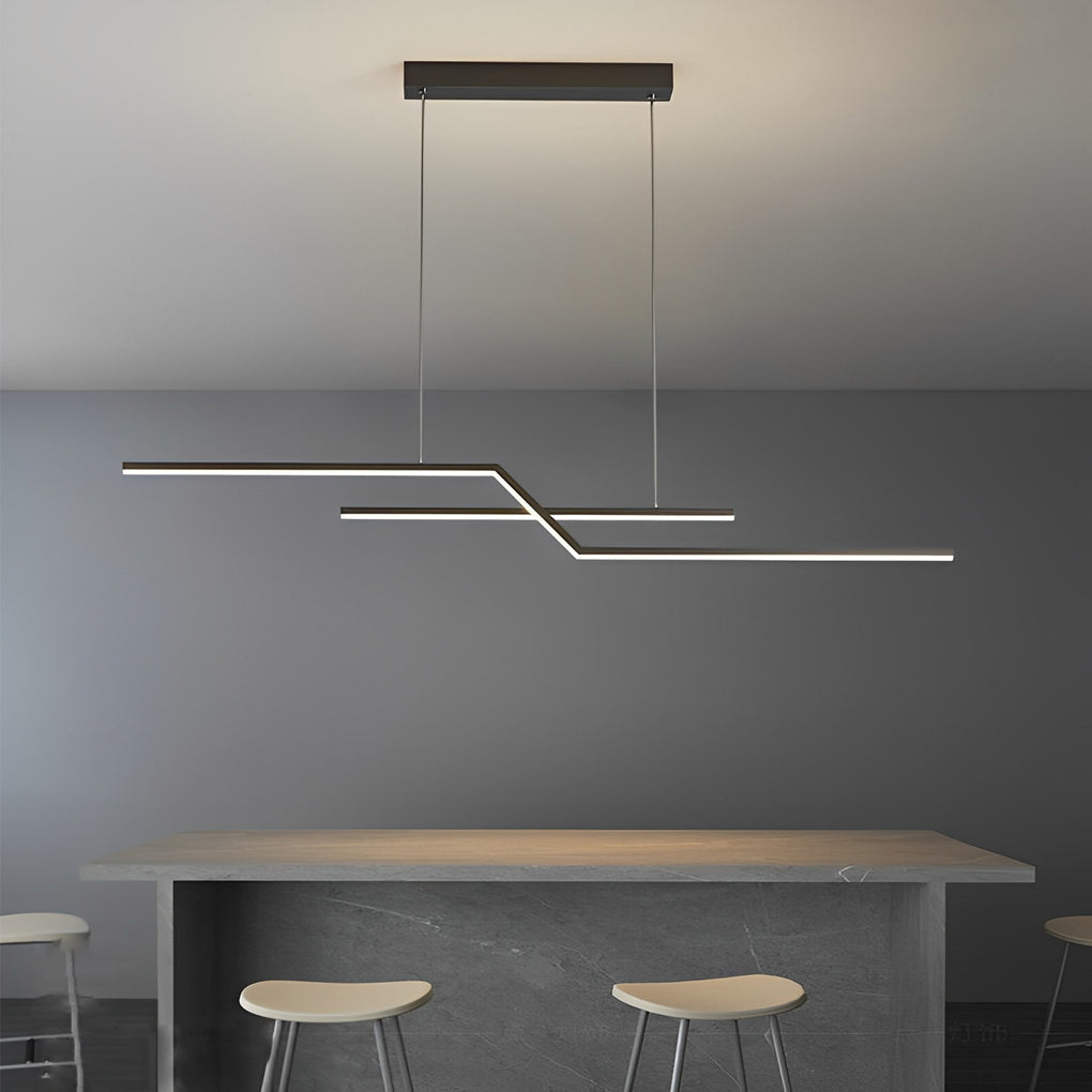 Linear Led Modern Kitchen Island Light Ha077493