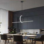 Long Strip Led Pendant Light Ha082334