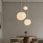 Nordic White Pebble Pendant Light