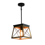 Geometric Industrial Style Ceiling Light Ha083302