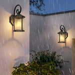 Waterproof Black Outdoor Wall Light Ha084129