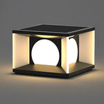 Square Modern Solar Post Caps Lights Li002118